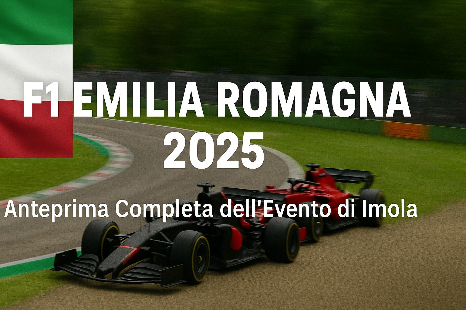 F1 Emilia Romagna Gran Premio dell’ Emilia Romagna 2025