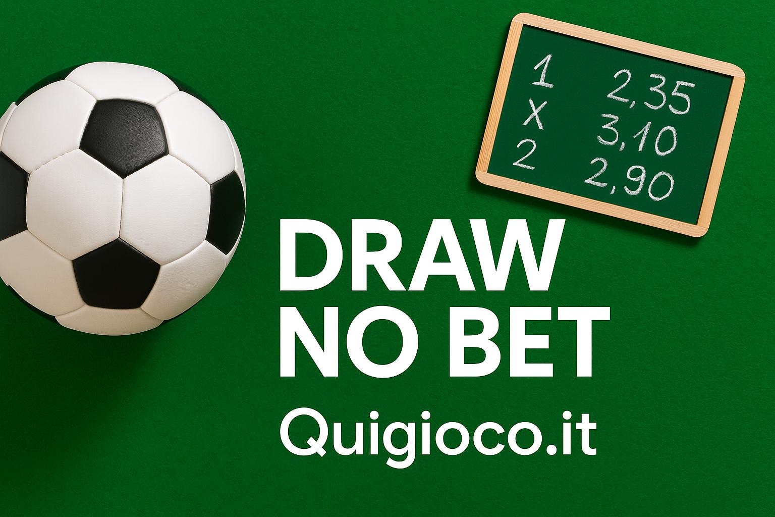 Draw No Bet : Scommesse con Rimborso in Caso di Pareggio
