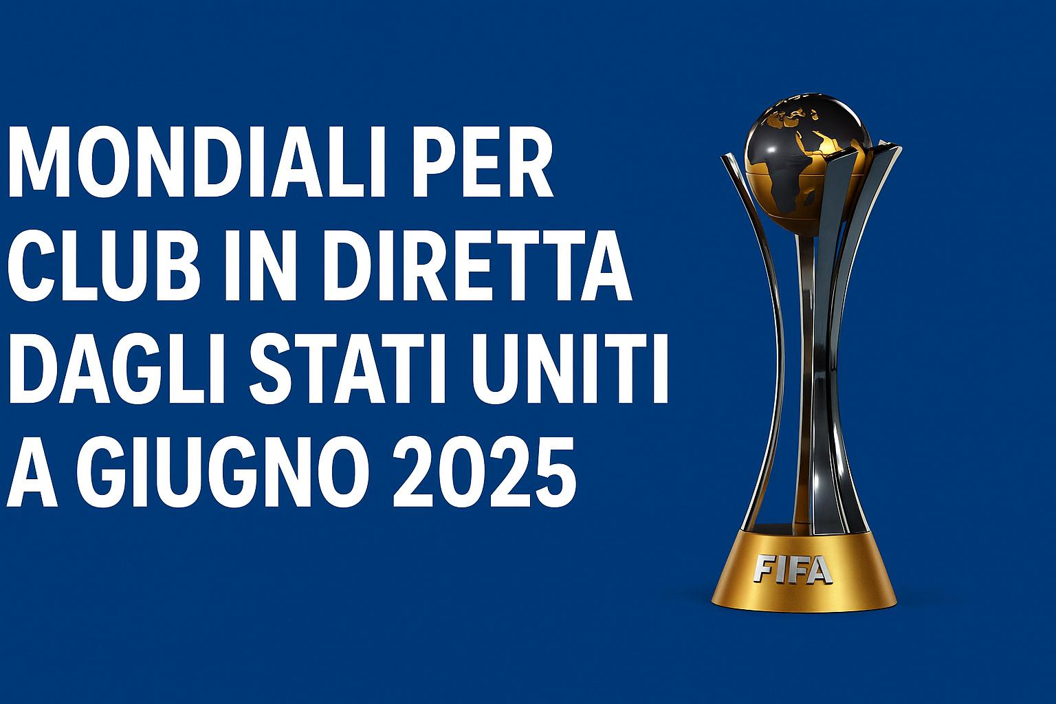 Mondiali per Club dagli Stati Uniti a giugno 2025