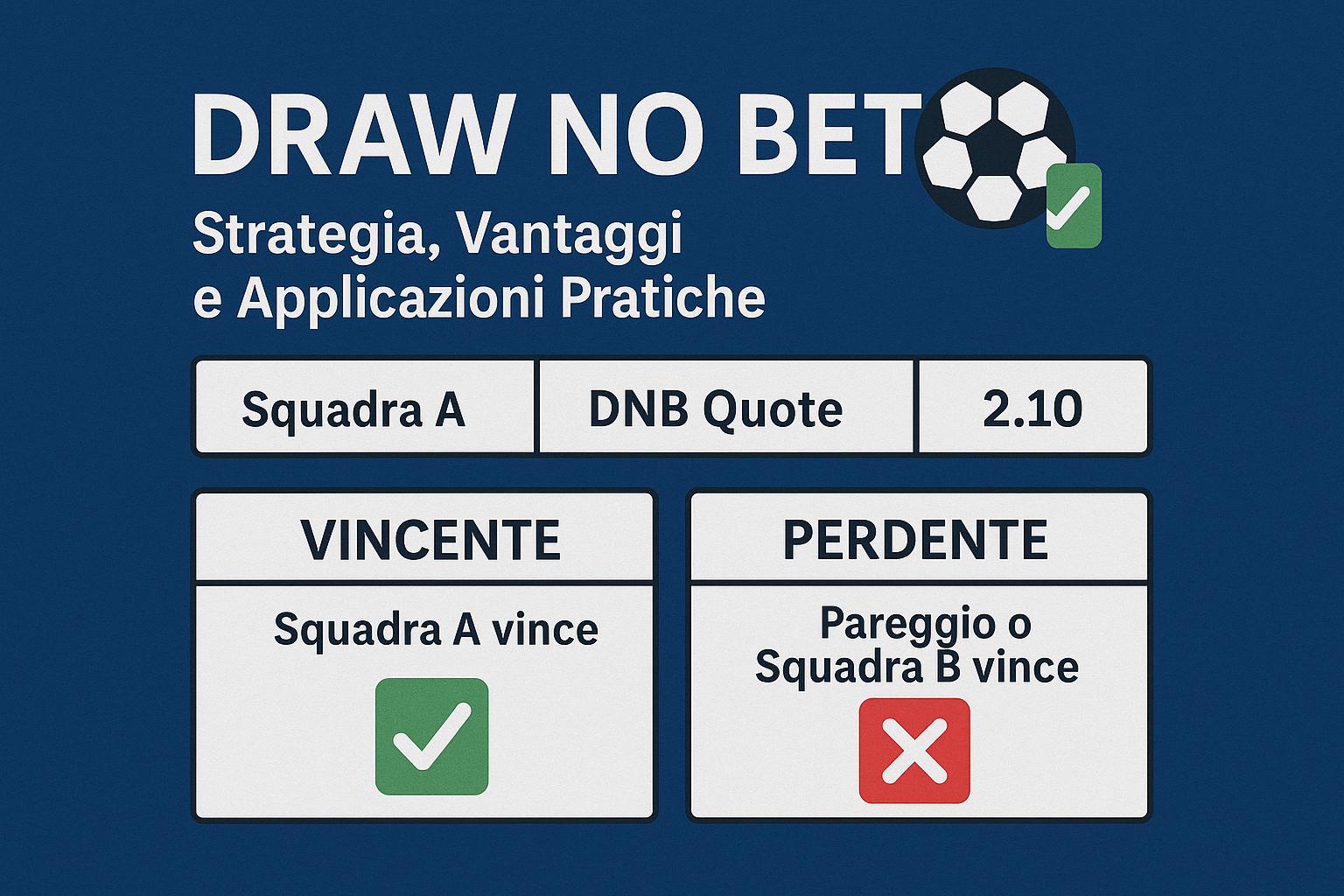 Draw No Bet: Vantaggi e Applicazioni nelle Scommesse Sportive