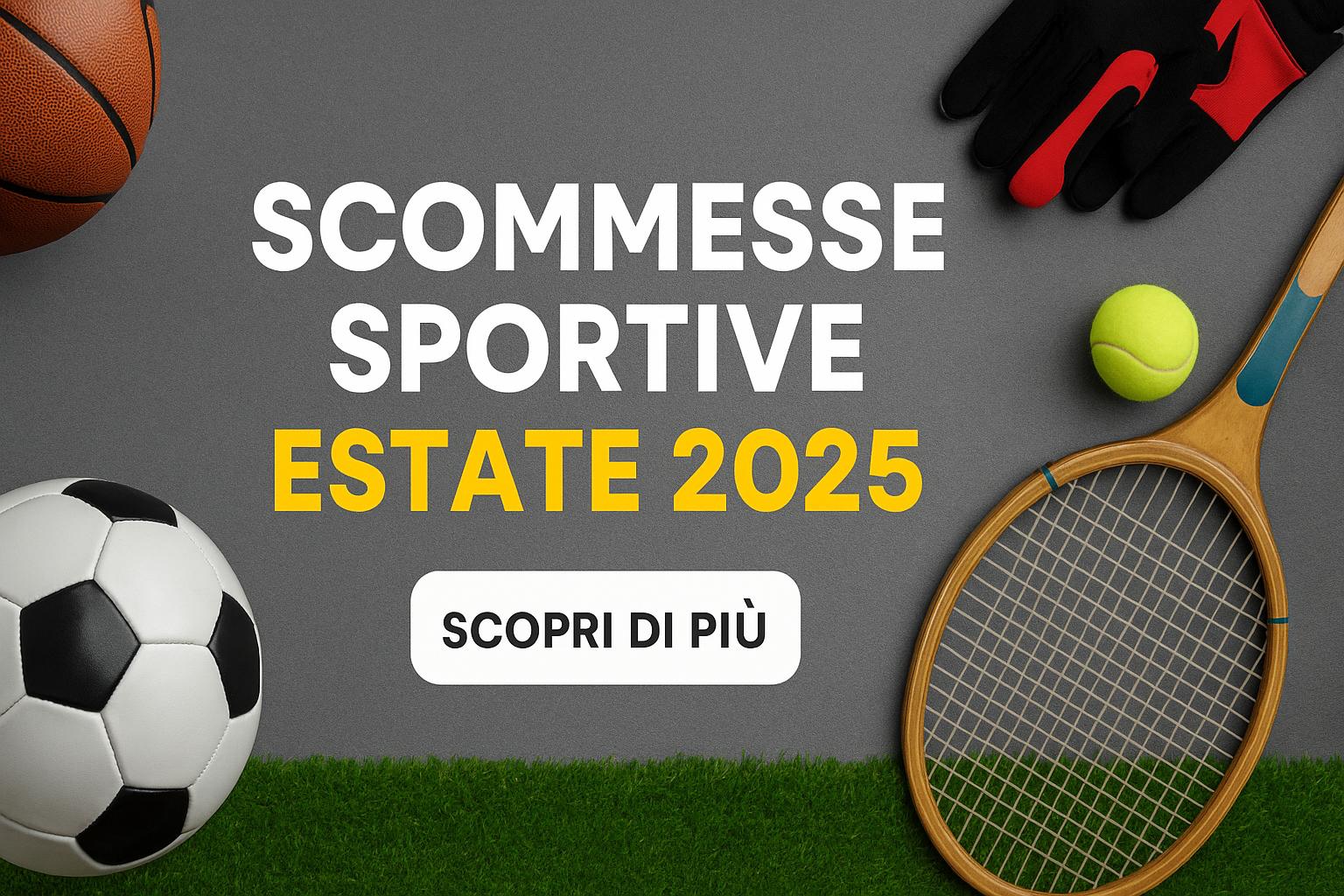 Scommesse sportive : eventi giugno e luglio 2025