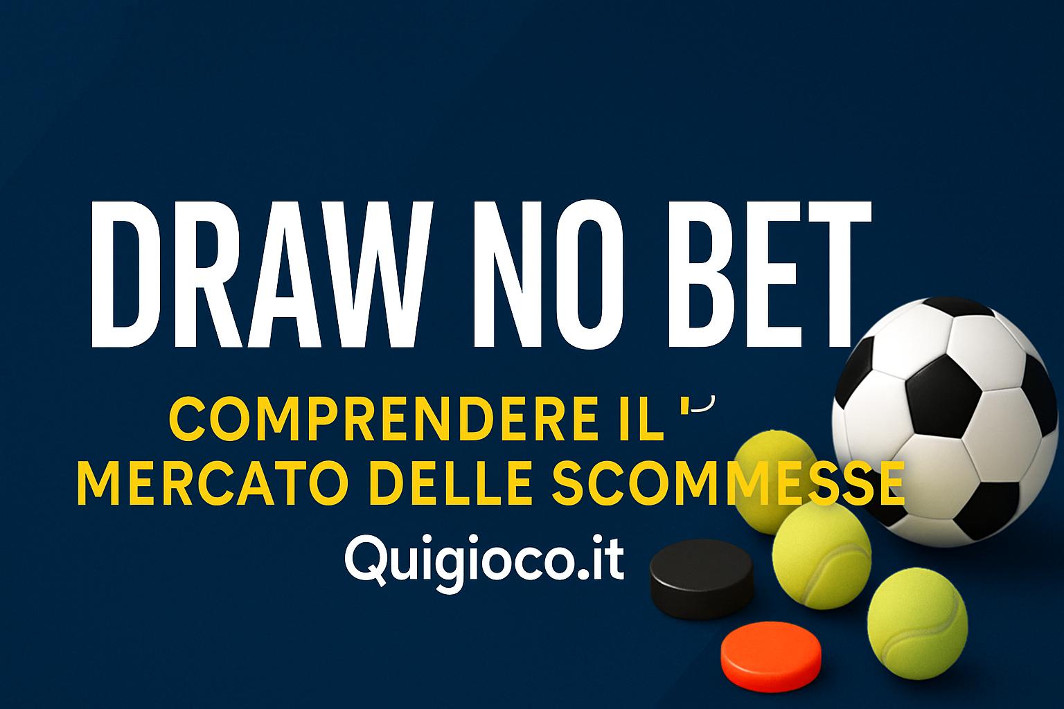 Draw No Bet: esempi e strategie nelle Scommesse online