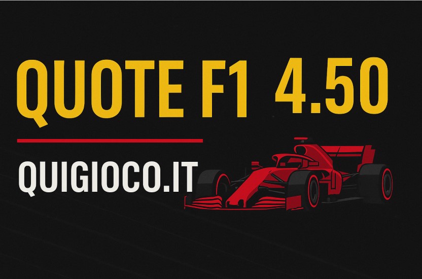 Quote F1: Tutto Sulle Scommesse Formula 1 su Quigioco.it