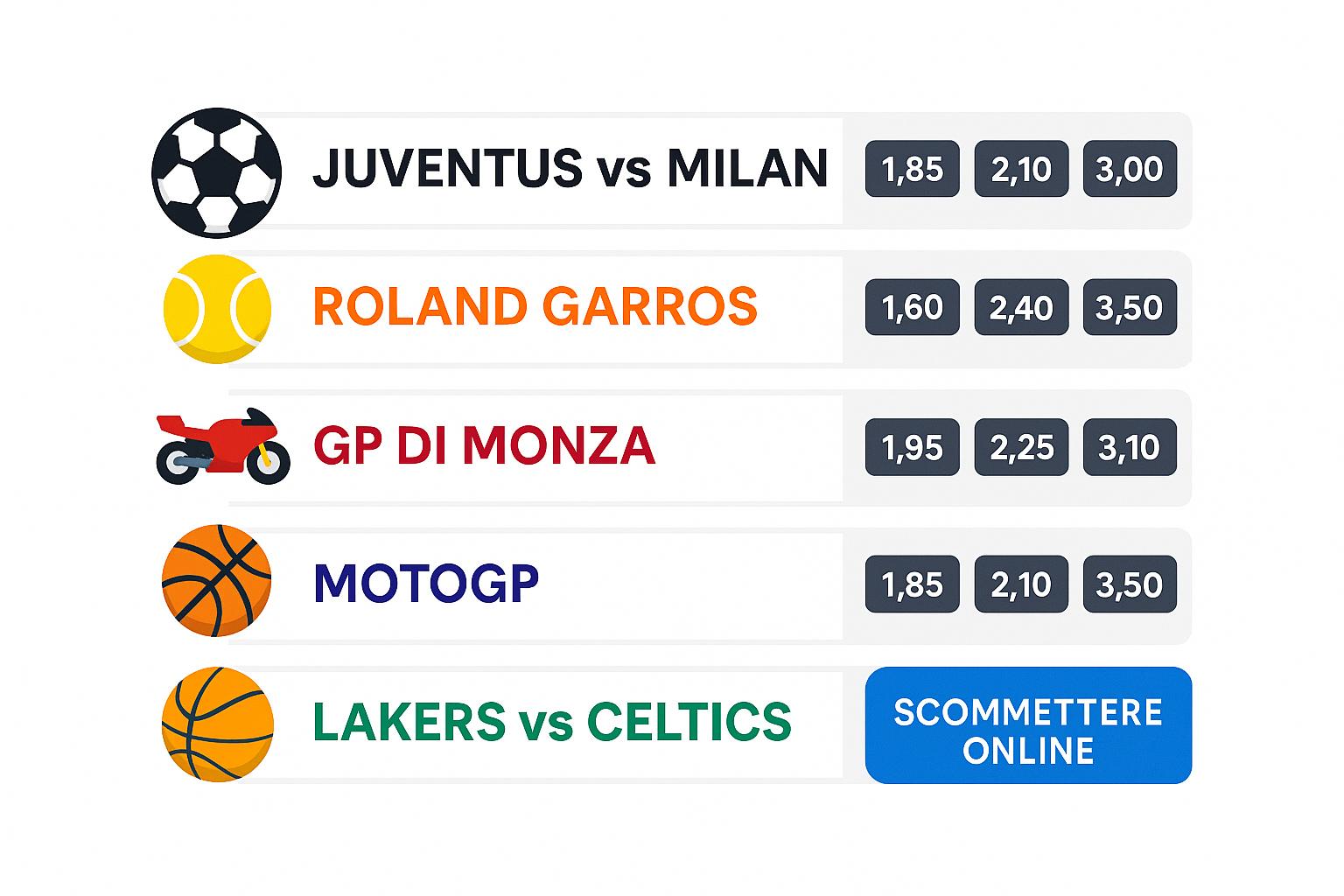 Scommettere on line: il mondo delle scommesse digitali