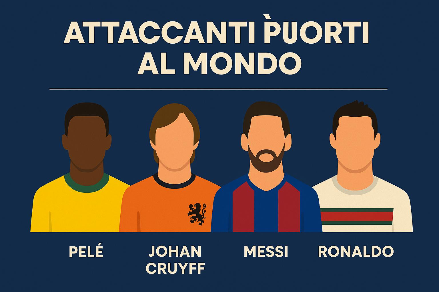 Gli attaccanti più forti al mondo : da Van Basten a Ronaldo