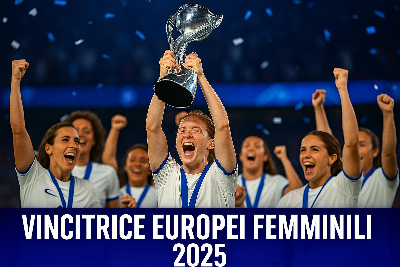 Vincitrice Europei Femminili 2025: un trionfo da raccontare