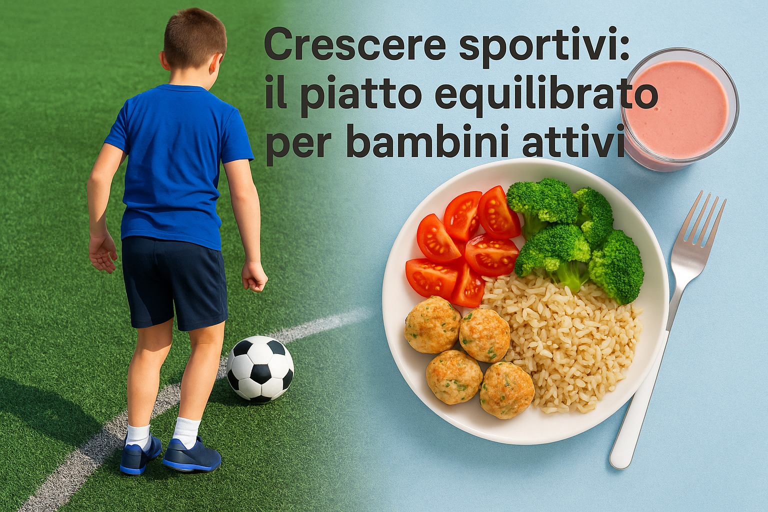 Bambini e sport: i piatti più equilibrati per i giovani atleti