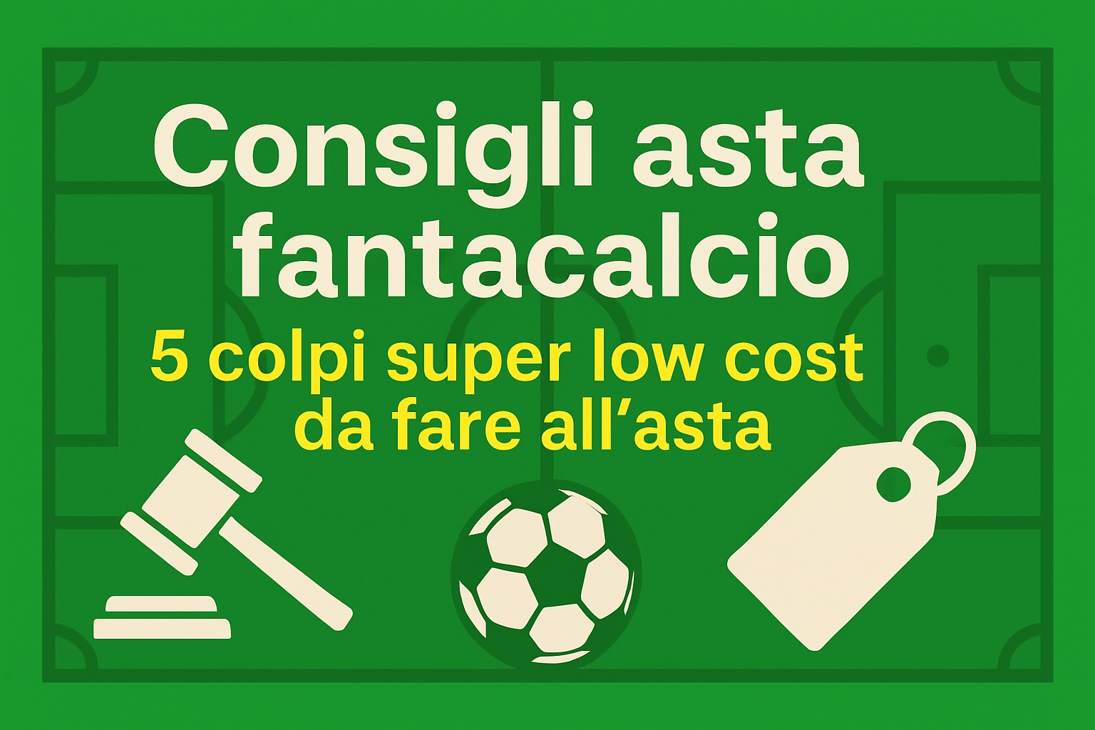 Consigli asta fantacalcio: perché puntare su colpi low cost all’asta