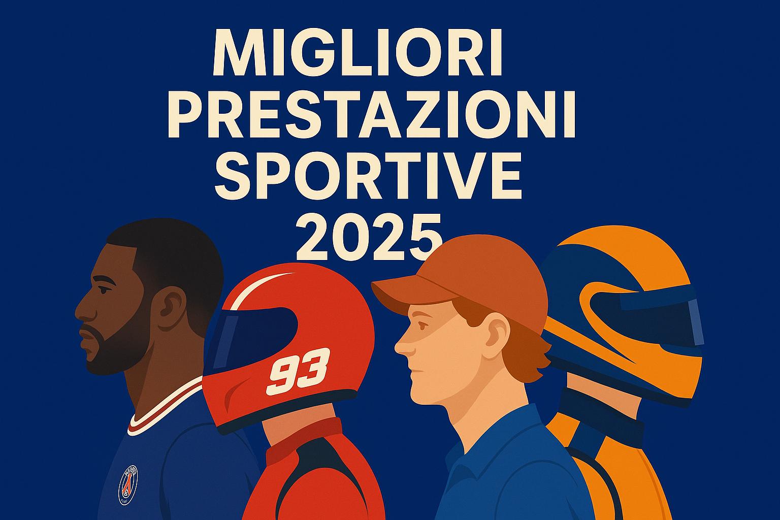 Migliori prestazioni sportive 2025 nel calcio e non solo