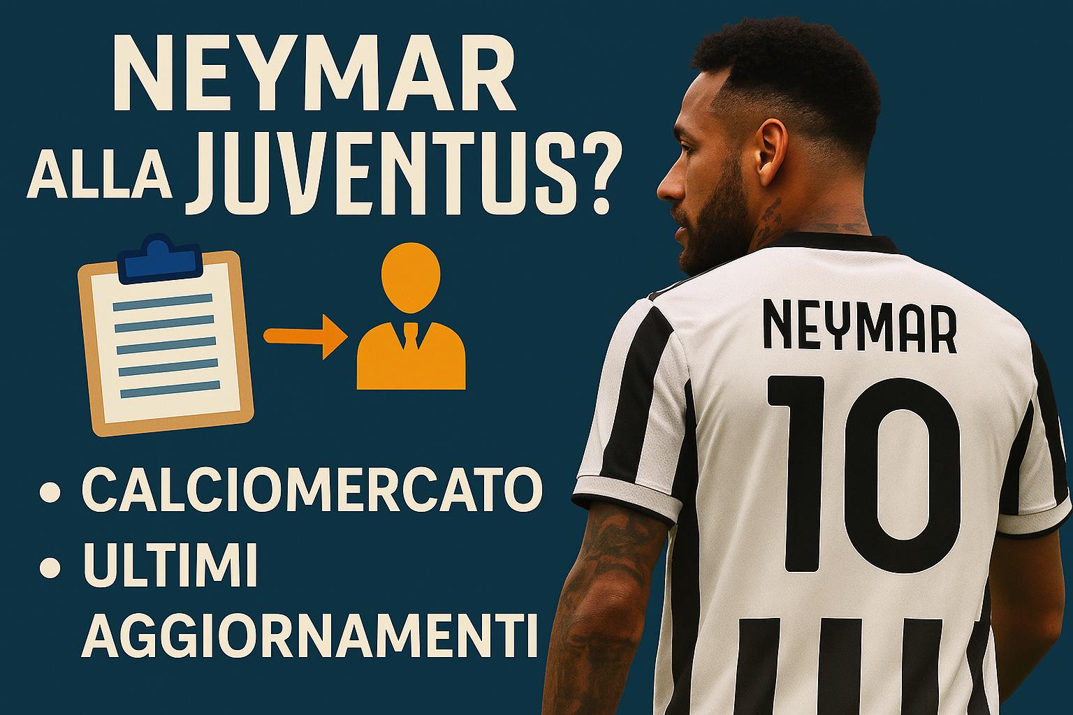 Neymar alla Juventus è solo una suggestione?