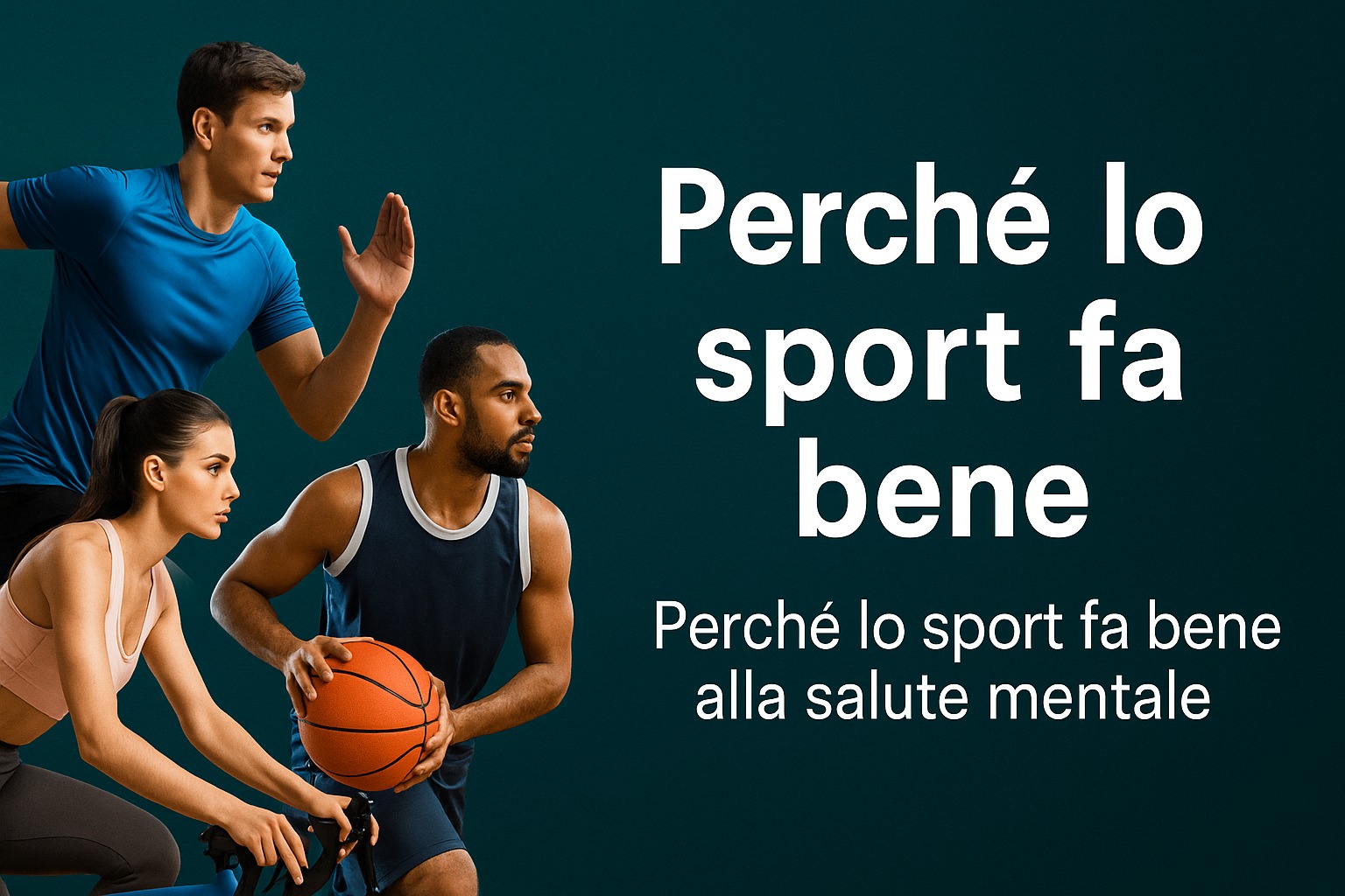 Perché lo sport fa bene alla salute mentale
