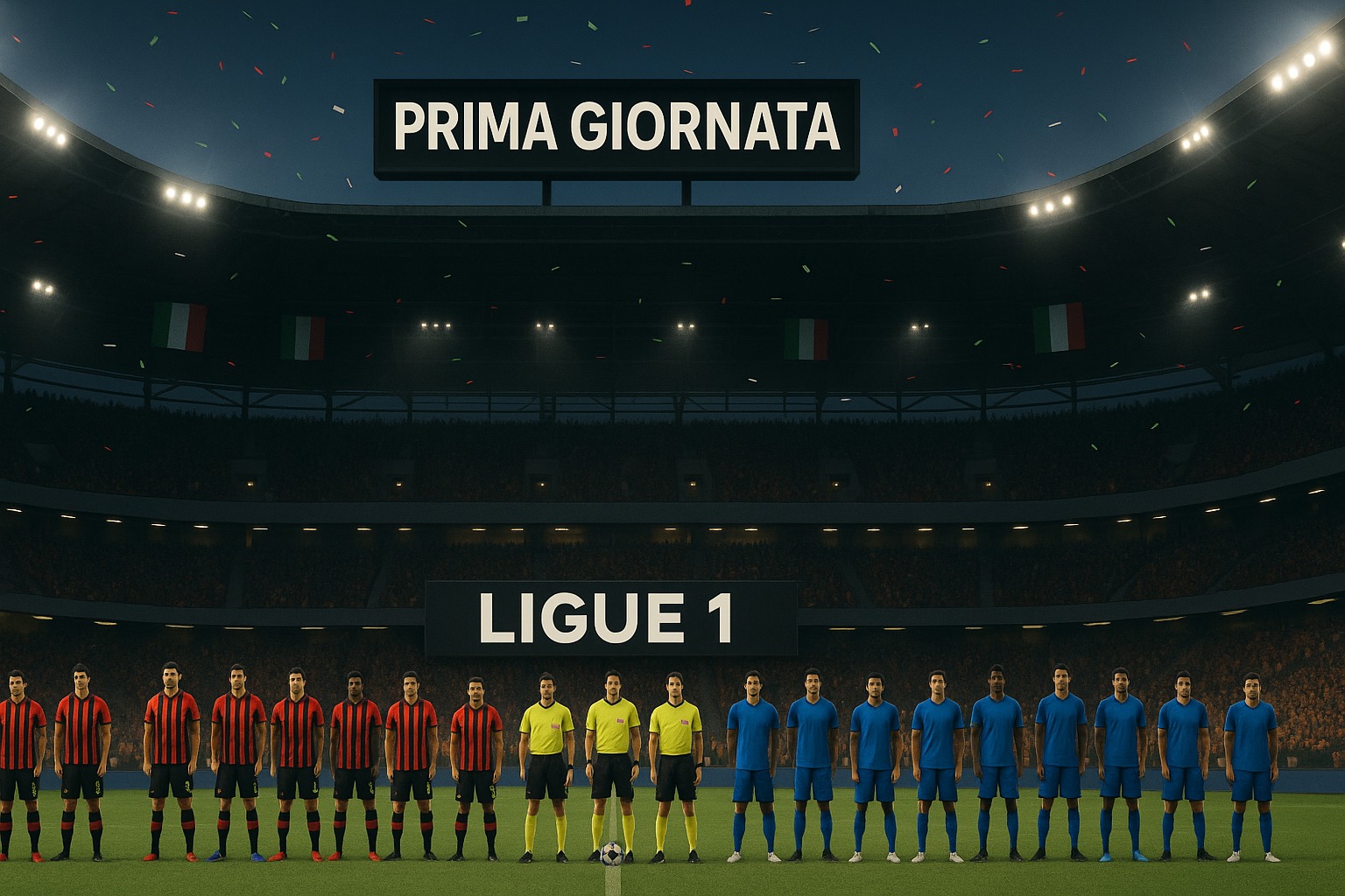 Prima giornata di Ligue 1: risultati, classifica e marcatori