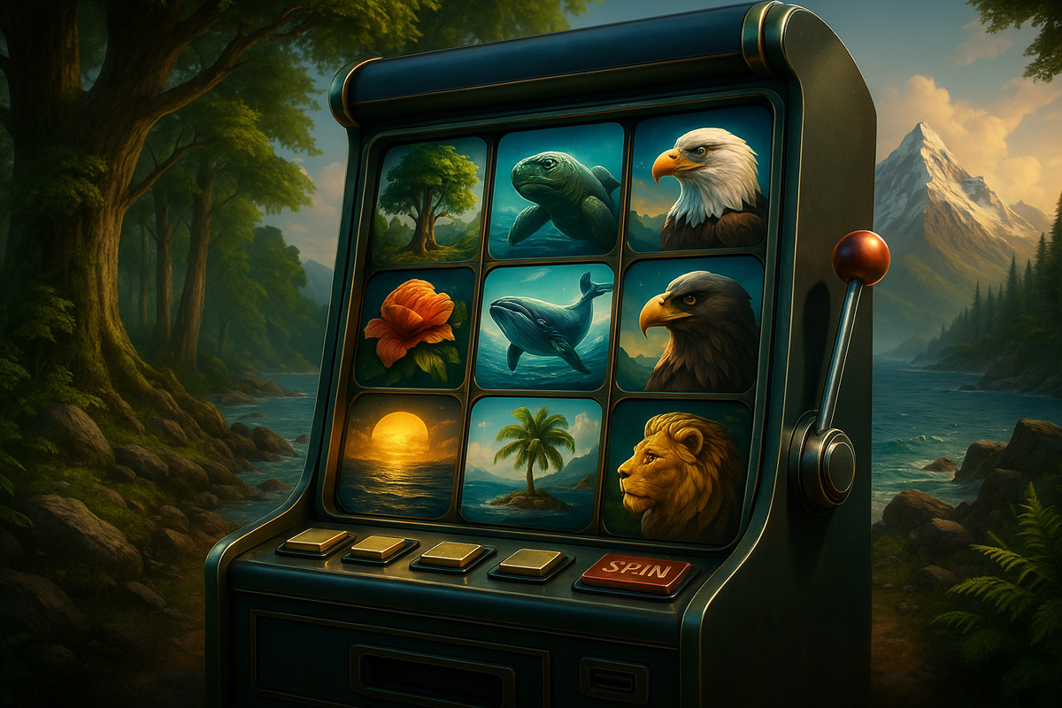 Slot machine a tema natura: foreste, oceani e paesaggi mozzafiato