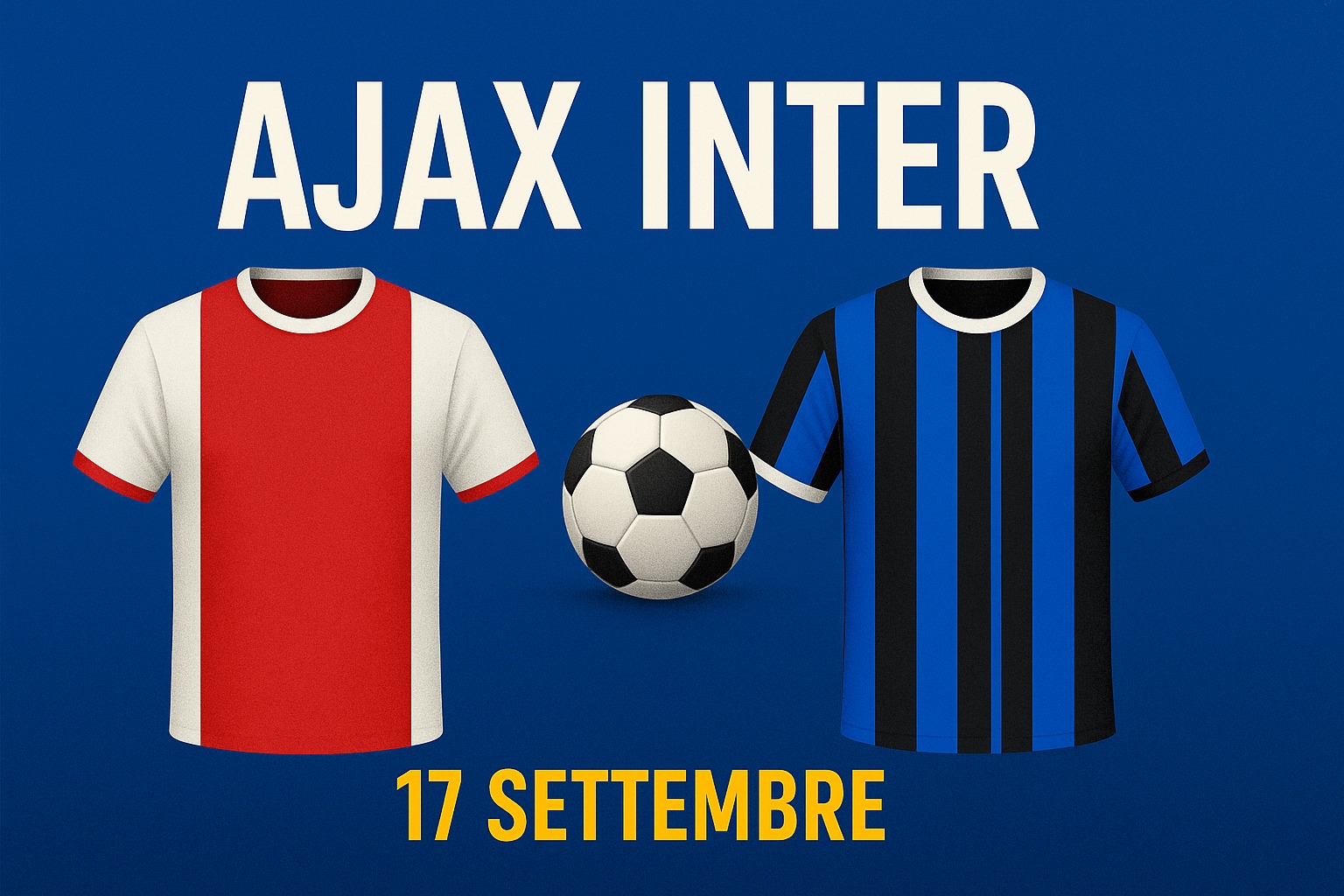 Ajax Inter Champions League 17 settembre: partite della prima fase