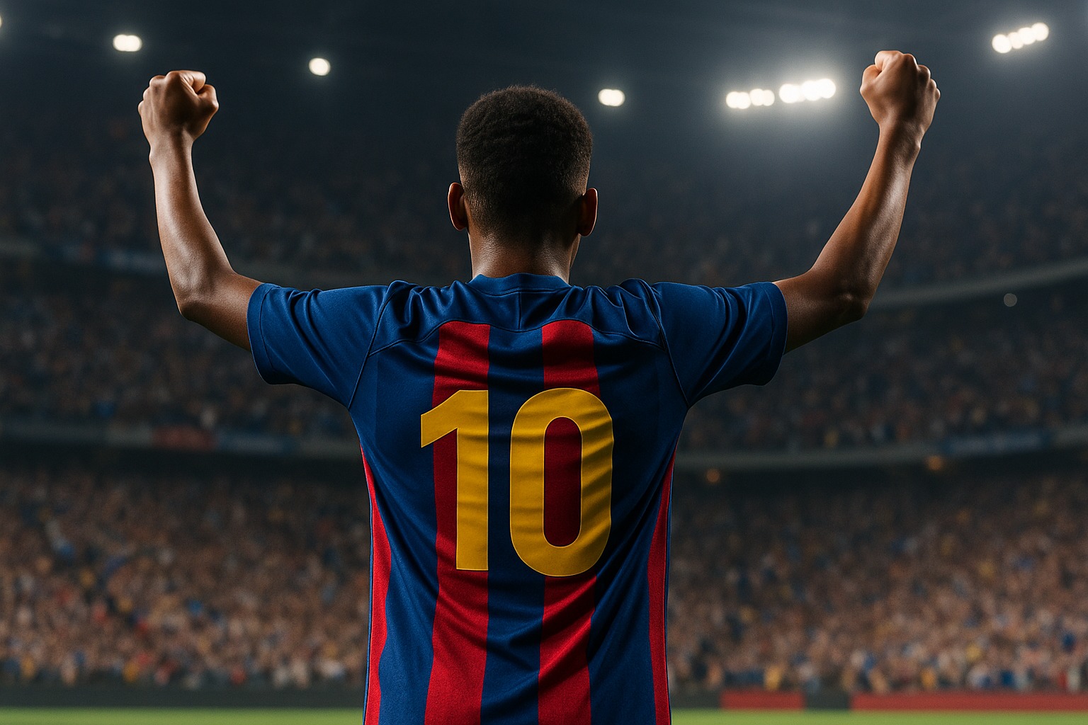 Esultanza di Yamal: il gesto simbolico che parla al mondo