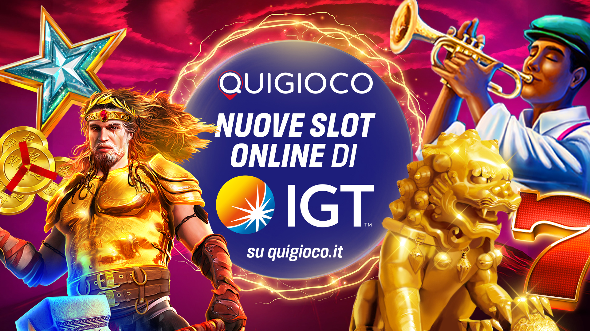 Nuove Slot IGT: l’innovazione arriva su QuiGioco.it