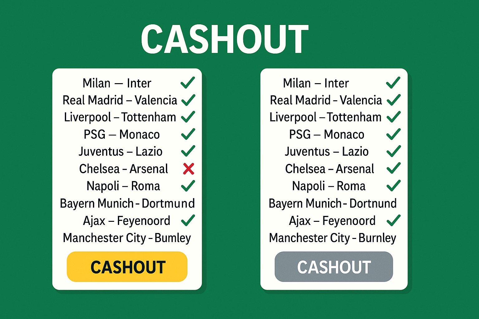 Scommesse cashout: come funziona, esempi e strategie pratiche