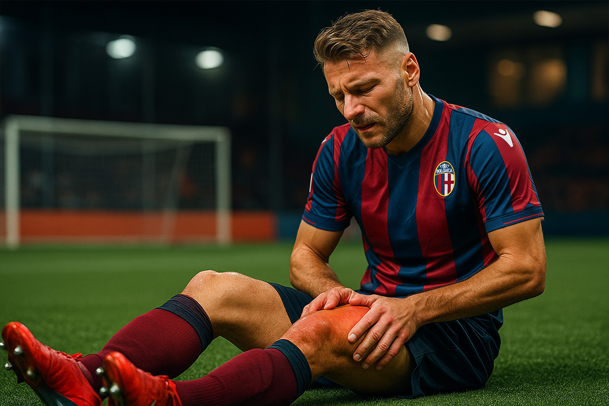 Infortunio Immobile: quando tornerà in campo col Bologna