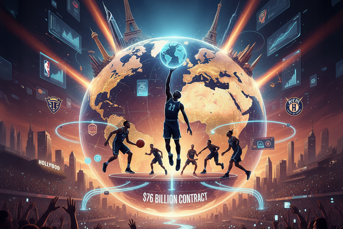 NBA globale: il marchio più potente dello sport americano