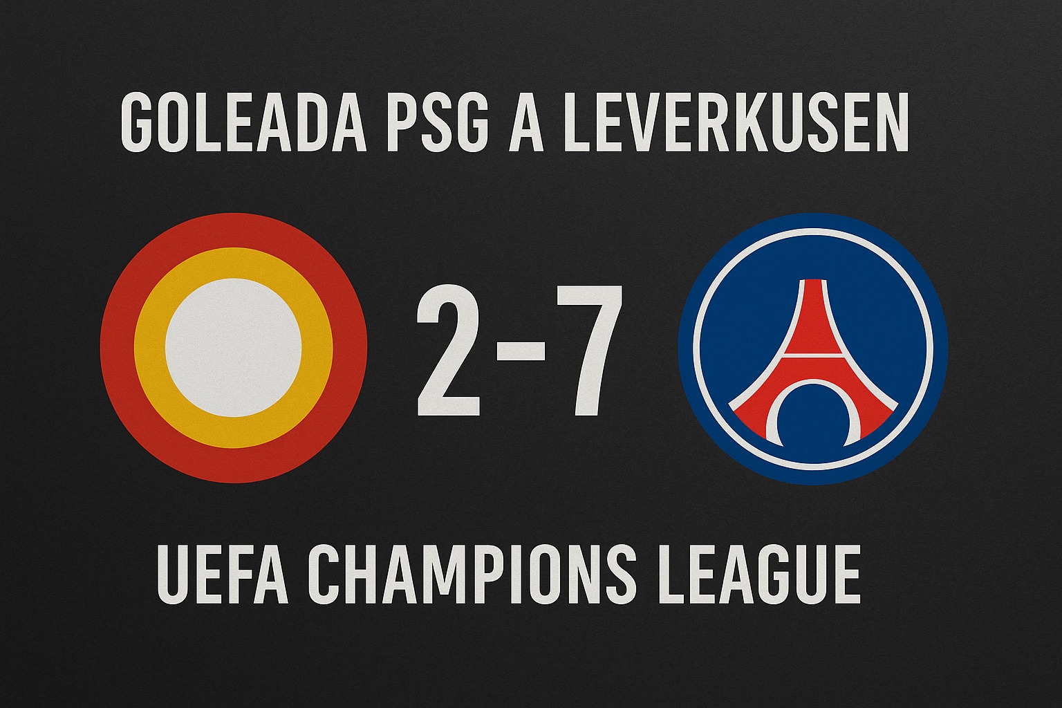 Goleada Psg a Leverkusen: il 7-2 che domina la Champions