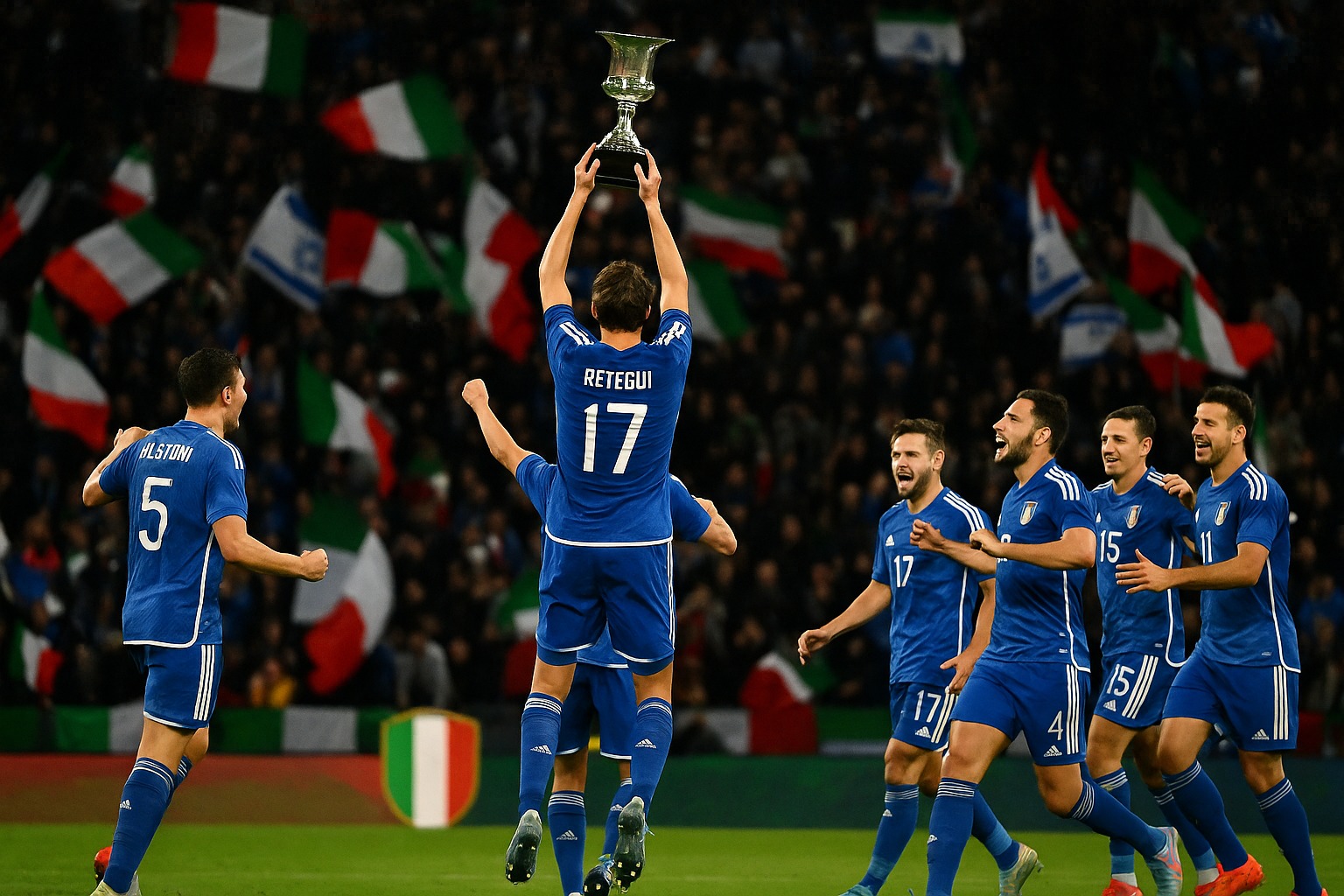 Italia Israele 3-0: l’Italia blinda i playoff mondiali, cronaca, tensioni