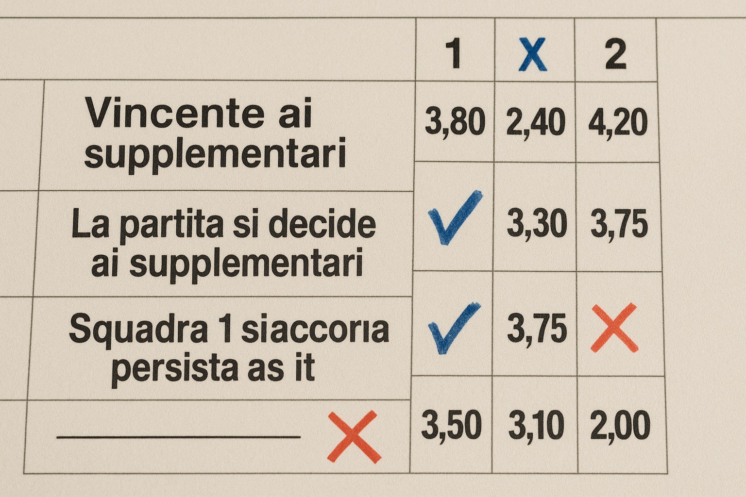 Tempi supplementari: regole, esempi e partite storiche