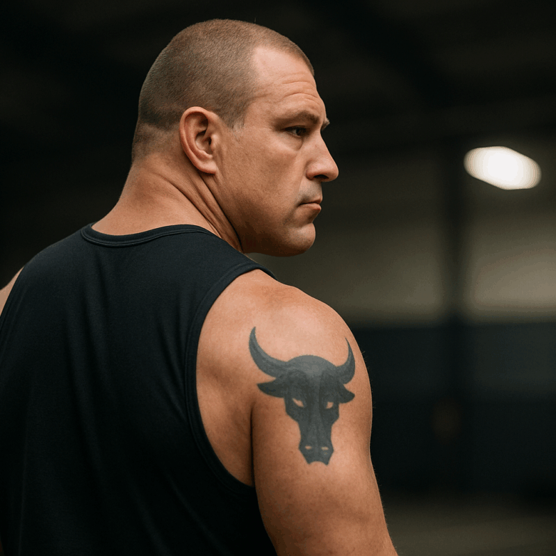 Silhouette di una figura anonima di spalle, in stile cinematografico, utilizzata per rappresentare in modo simbolico Chi era Mark Kerr