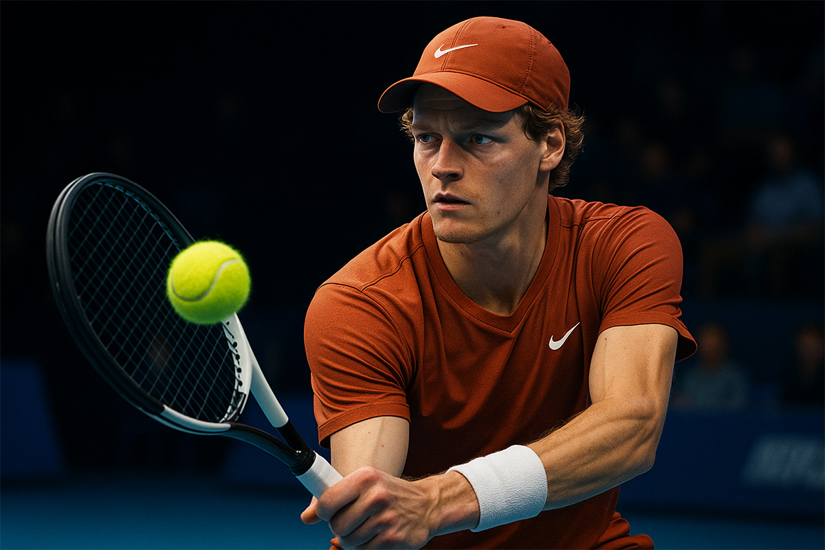 Sinner stratega perfetto: dominio nel tennis indoor