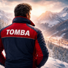 Che fine ha fatto Alberto Tomba: l’ex campione di sci ritratto di spalle sulle montagne alpine