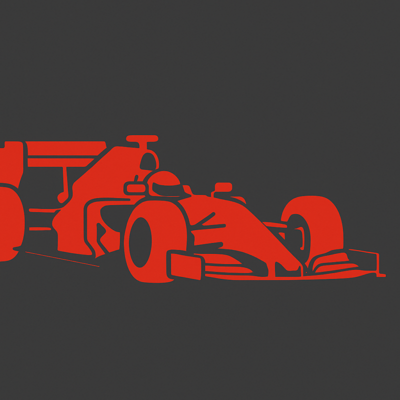 Classifica delle pole position F1: illustrazione di una monoposto in pista