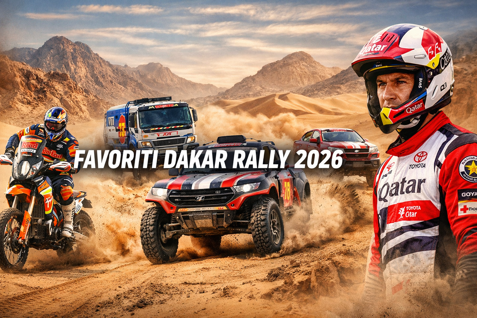 Favoriti Dakar Rally 2026: analisi completa e protagonisti