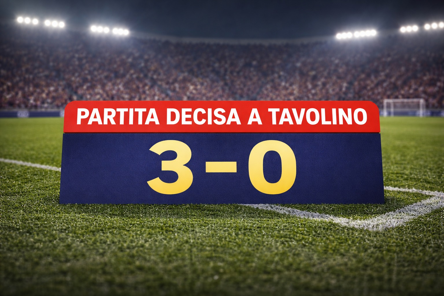 Partita decisa a tavolino: quando succede e casi famosi