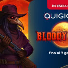 Bloody Dawn in esclusiva su Quigioco.it, slot Pragmatic Play ambientazione western dark
