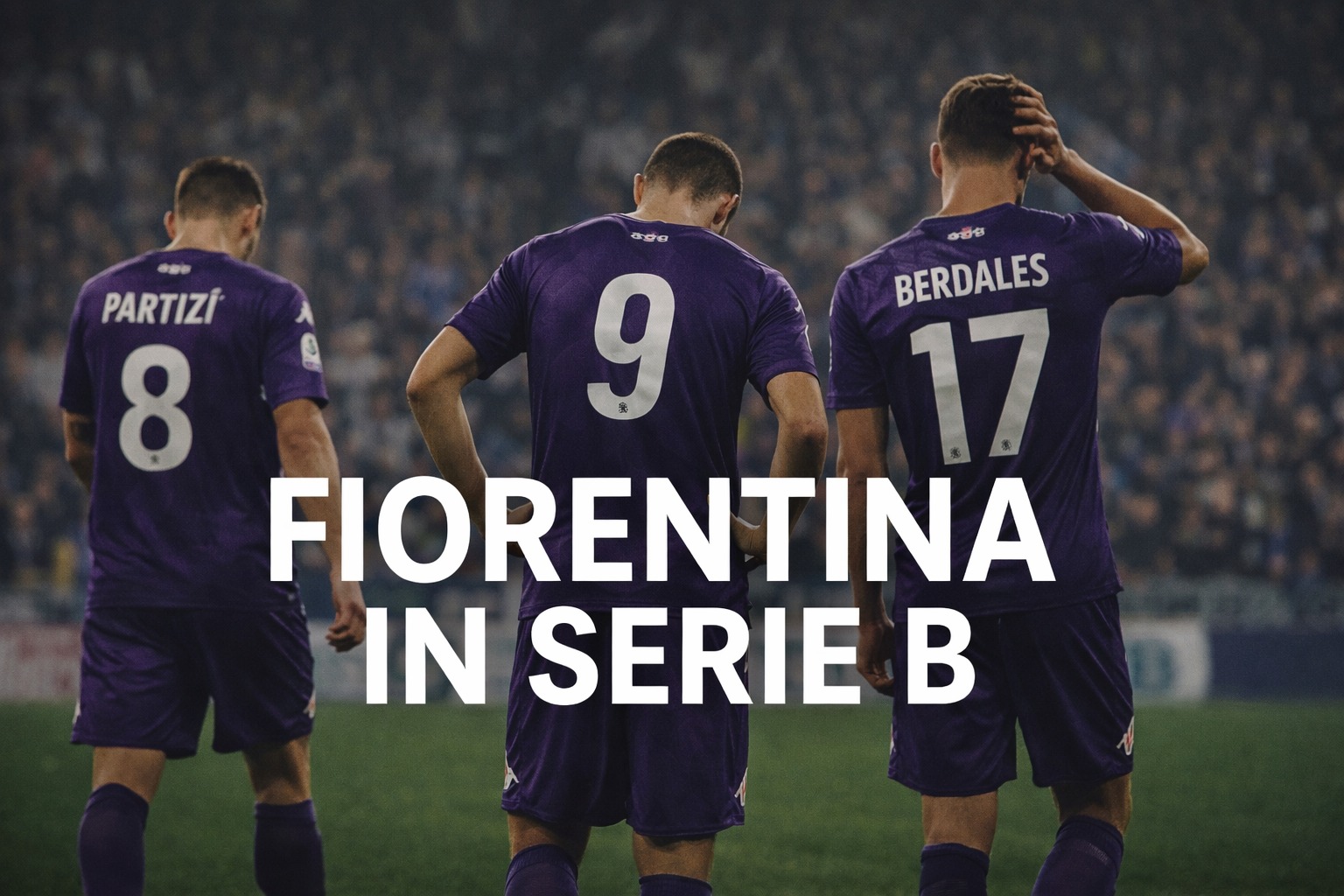 Fiorentina in Serie B: crisi e rischio retrocessione
