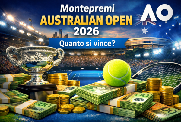 Montepremi Australian Open 2026: trofeo, campo da tennis e premi in denaro