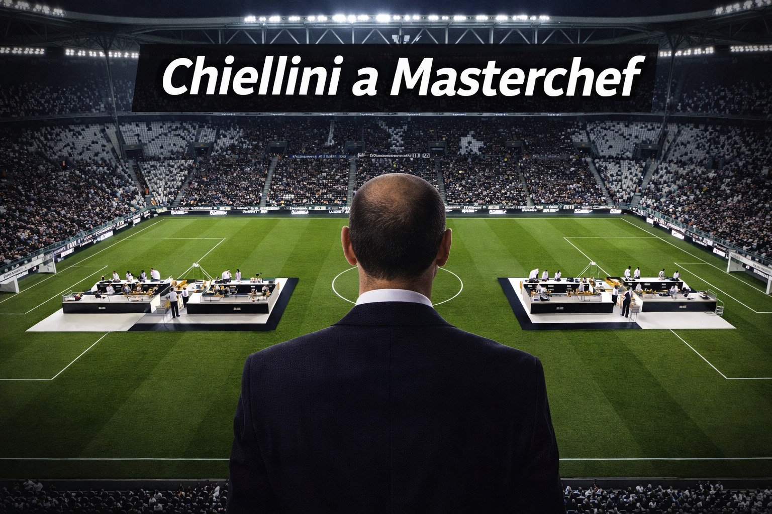 Chiellini a Masterchef : Juventus e cucina in bianco e nero