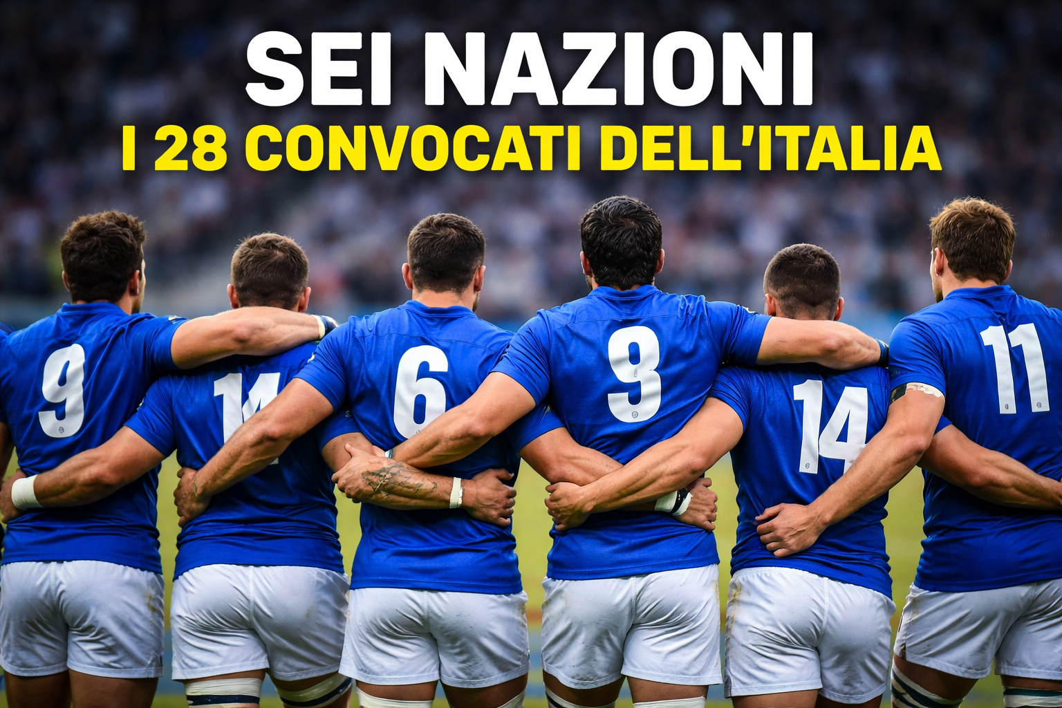 Sei Nazioni under 20 i 28 convocati dell’Italia