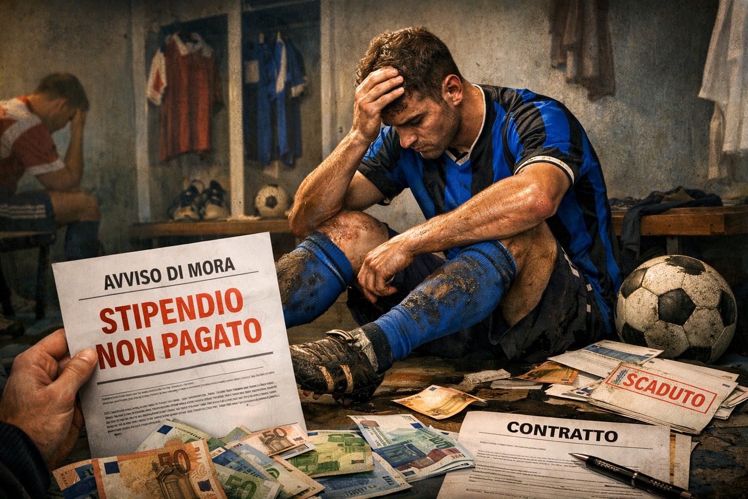 Stipendi non pagati calciatori: casi reali e clamorosi