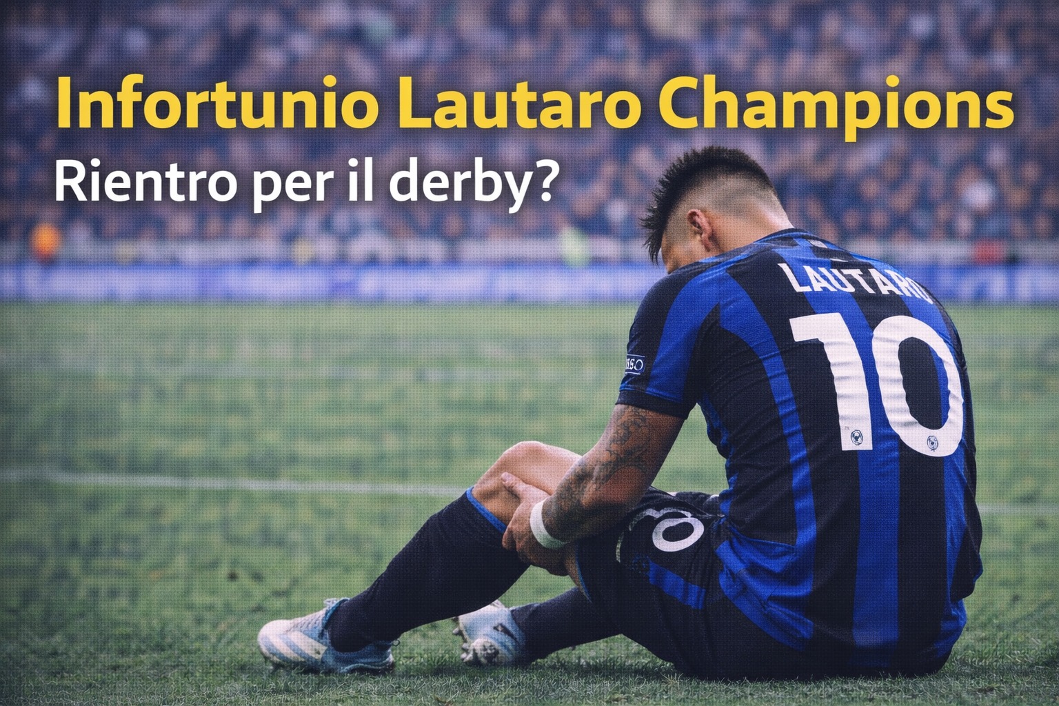 Infortunio Lautaro Champions: stop e incognite di rientro