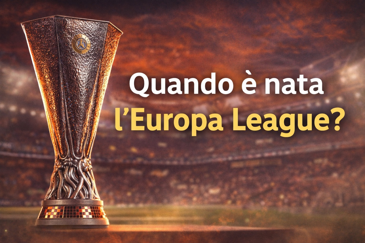 Quando è nata l’Europa League e perché