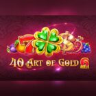 Slot Art of Gold 6 Reels con simboli dorati, sette, quadrifoglio e tema fortuna