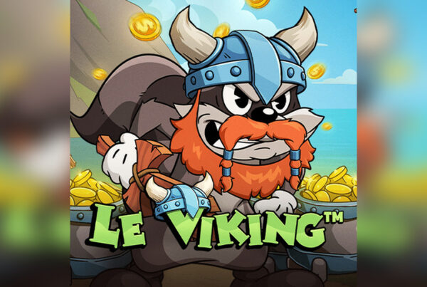 Slot Le Viking di Hacksaw con procione vichingo Smokey tra monete d’oro e nave vichinga