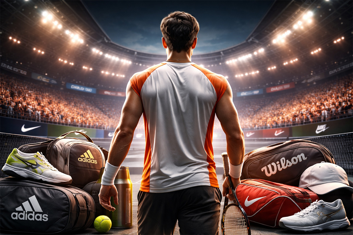 Sponsor tennis: come i brand scelgono i campioni