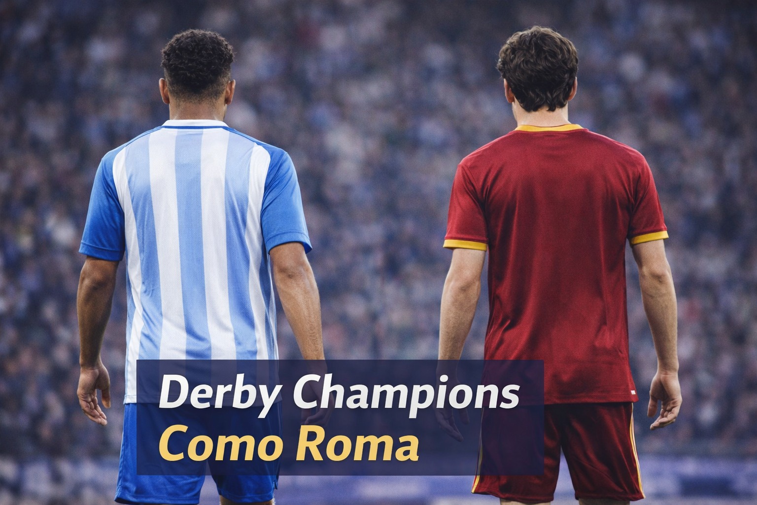 Derby Champions Como Roma: sfida decisiva