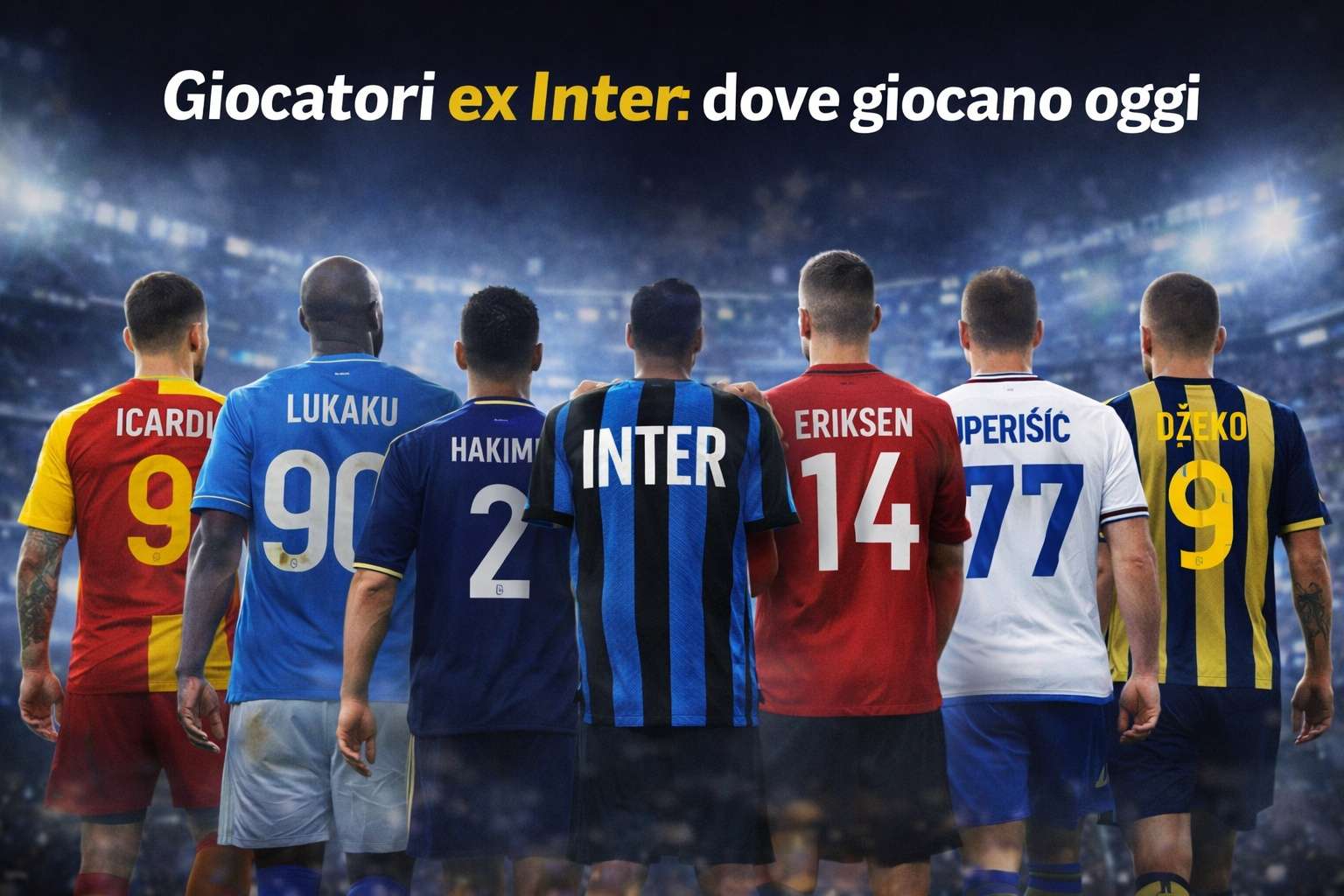 Giocatori ex Inter dove giocano oggi i nerazzurri