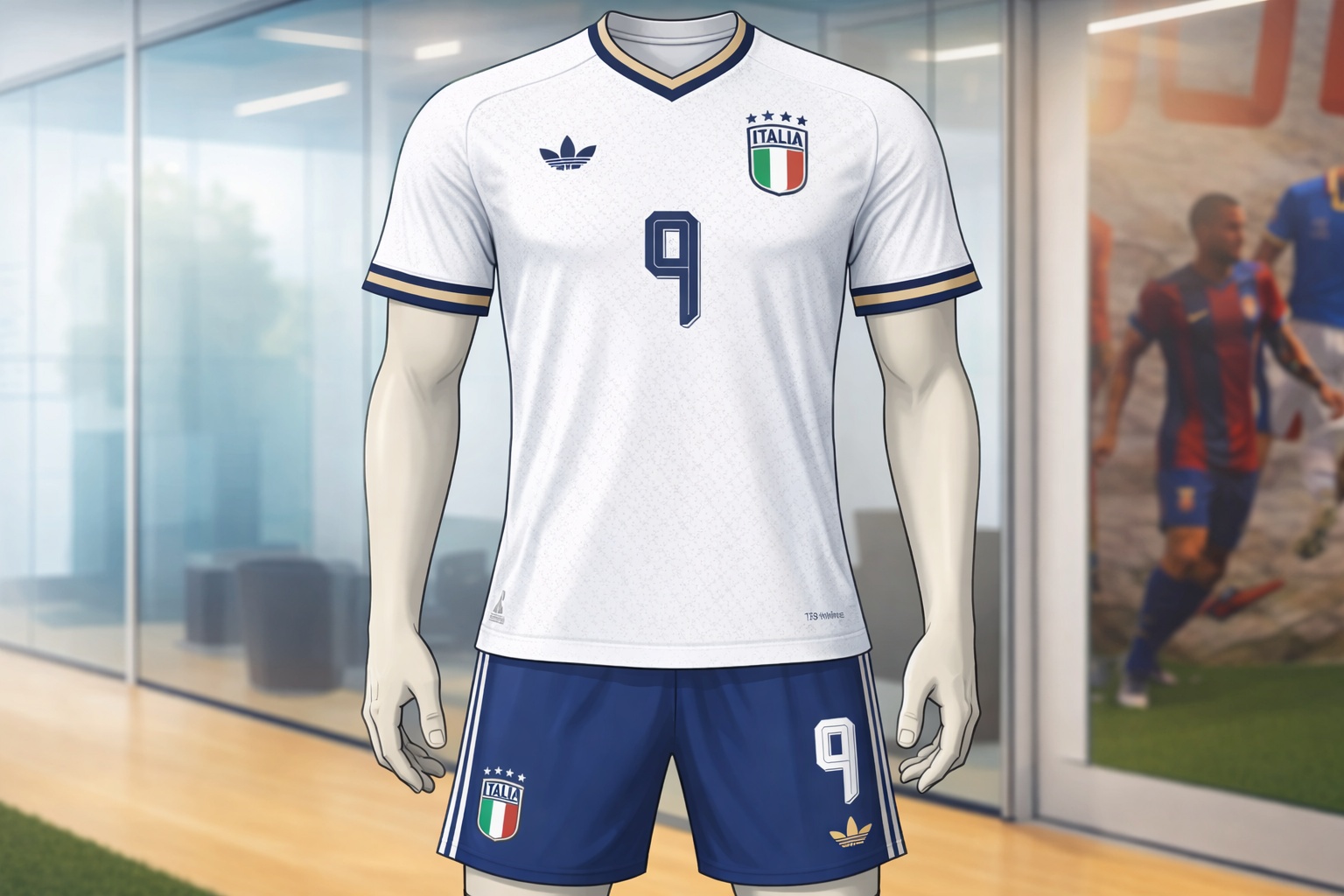 La nuova maglia dell’Italia away: design e storia azzurra