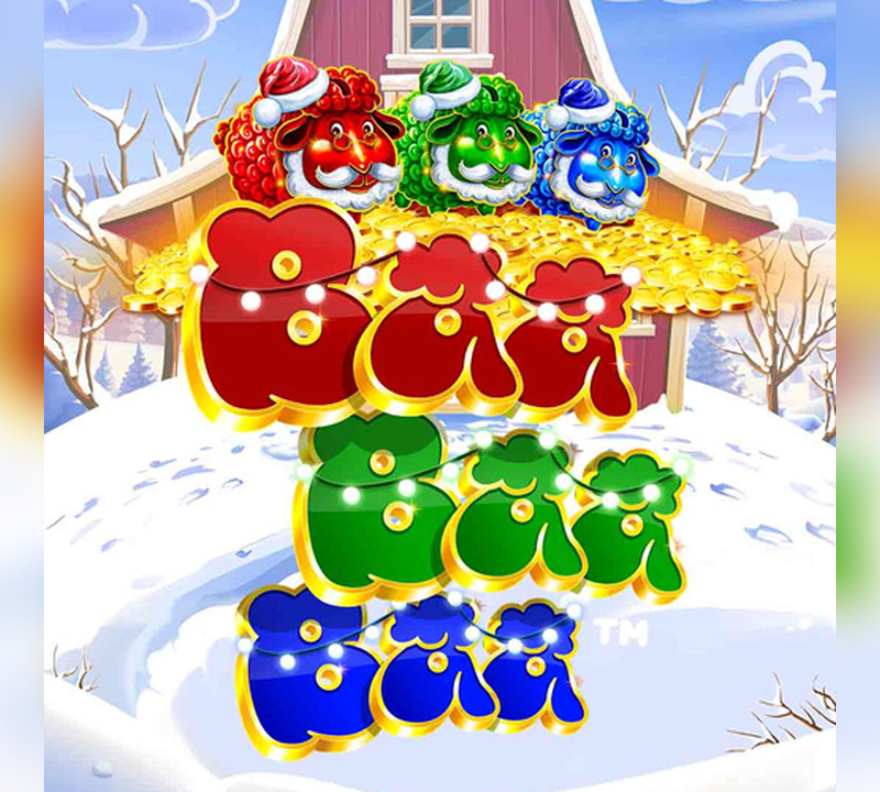Slot Baa Baa Baa Playtech con pecore colorate e monete d’oro nella fattoria