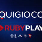 Integrazione su Quigioco di RubyPlay con loghi ufficiali e partnership gaming
