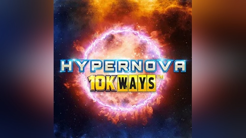Slot Hypernova 10K Ways con esplosione cosmica e ambientazione spaziale