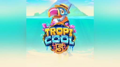 Slot Tropicool 5 con tucano e ambientazione tropicale colorata